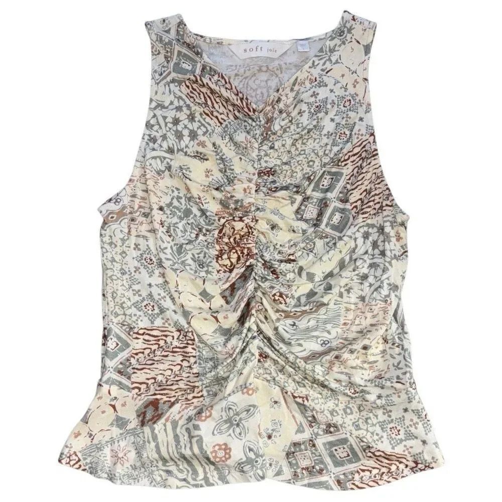 Joie Quinn Sleeveless Top small new